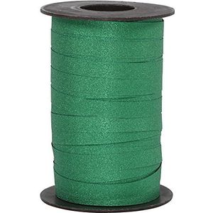 Krullint, B: 10 mm, groen, glitter, 100m