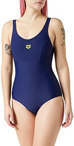 Arena Melby - Badpak - Zwart - Chloorbestendig - UPF 50+