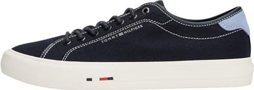 Donkerblauw - Veterschoenen - Unikleur - Vetersluiting - Plateau Hak - Rond Neus