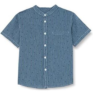 United Colors of Benetton Shirt voor kinderen en jongens., blauw 920, 12 Maanden