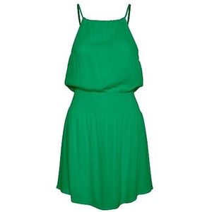 VERO MODA Vmmenny mini-halterjurk voor dames, WVN Ga jurk, bright green, XL