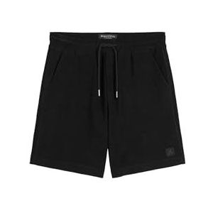 Marc O'Polo Heren jerseyshorts van biologisch katoen regular fit, zwart, S