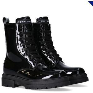 TOMMY HILFIGER - KESSY - Kuitlaarzen - Zwart
