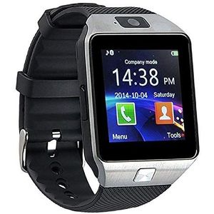 TEMPO DI SALDI Smartwatch Bluetooth met simkaart en micro-SD-horloge voor mobiele telefoon smartphone