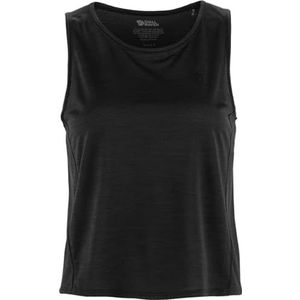 Fjällräven Abisko Lite Tanktop voor dames, Zwart, XXS