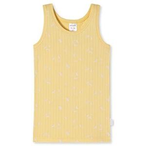 Schiesser Meisjesonderhemd zonder arm, ondergoed, vanillegeel, 128, vanillegeel, 128 cm