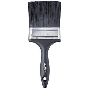 Harris Essentials Masonry Paint Brush, 4 inch, Zwart