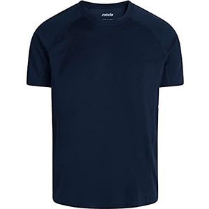 ZEBDIA Mens Sports S/S T-Shirt Navy
