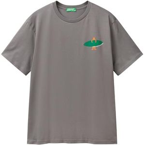 United Colors of Benetton T-shirt, Grijs, M