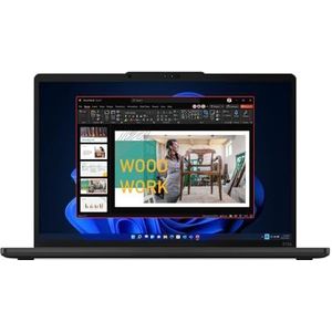 Lenovo ThinkPad X13s Qualcomm Snapdragon 8cx Gen 3 Laptop 33,8 cm (13.3") WUXGA 32 GB LPDDR4x-SDRAM 512 GB SSD Wi-Fi 6E (802.11ax) Windows 11 Pro Zwart