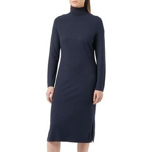 s.Oliver Sales GmbH & Co. KG/s.Oliver Midi jurk voor dames, midi-jurk, blauw, 48