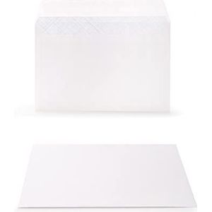Oxford 100101722 enveloppen, zelfklevend, 162 x 229 mm, wit, 500 stuks