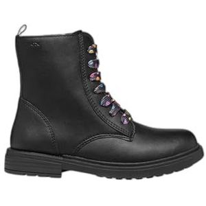 Geox Meisje J Eclair Girl D Boots, Zwart veelkleurig, 31 EU