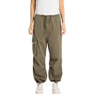 Replay Cargobroek voor dames met brede pijpen, 238 legergroen, XS