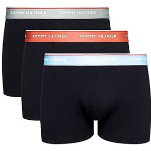 Tommy Hilfiger Boxershorts voor heren, meerkleurig (Vessel Blue/Dockside/Silver), XXL