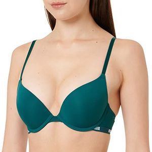 PUMA Vrouwen Push-up 1 Pack Bra, Varsity Green, 75C