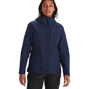 Marmot Women's Minimalist GORE-TEX Jacket, Waterproof GORE-TEX Jacket, Lightweight Rain Jacket, Windproof Raincoat, Breathable Windbreaker, Ideal for Running and Hiking, Arctic Navy, L