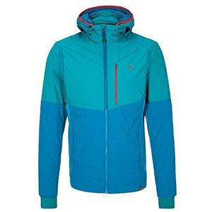 Ziener NANDUS Primaloft-jas voor heren, functioneel, warm, met stretch-inzetstuk, staalblauw, 48