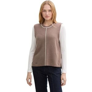 TOM TAILOR - 36516 - Pullunder - Taupe Grey