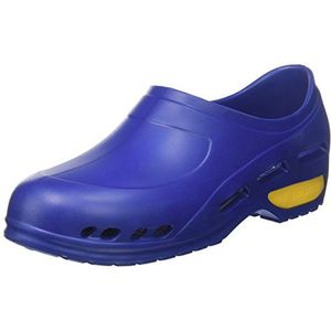 Gima - Anatomische, antislip, antistatische, ultralicht, geventileerde, latexvrije professionele anti-schok-werkschoenen, blauw, EU-maat 36, 1 paar