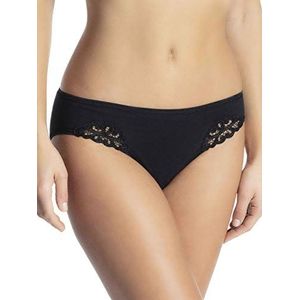 CALIDA Dames Katoen Finerib Onderhemd, zwart (992), L