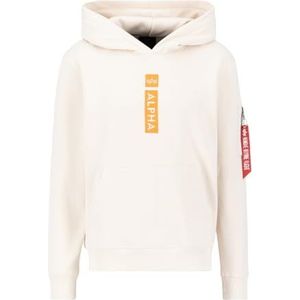 Alpha Industries Alpha PP Hoody voor heren Jet Stream White