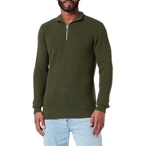 Casual Friday Trui 'Karlo'  donkergroen