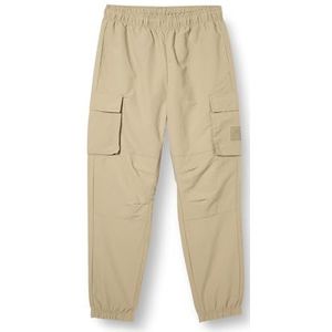 Champion Legacy Athleisure-Water Repellent Crinkle Cargo Trainingsbroek voor heren, Beige, M