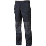 U-Power werkbroek voor heren, cargobroek met elastische taille, met zakken voor kniebeschermers, meerdere zakken, comfortabele stof, duurzame buitenkleding voor zwaar gebruik - Deep Blue 44