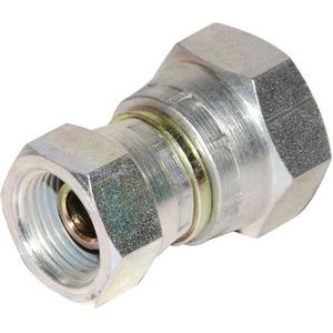 A08BF08BF BSP vrouwelijke adapter Union 60 ° draaien, 1/2 ""-14 BSP x 1/2"" -14 BSP-schroefdraad