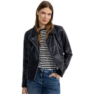 Cecil Damesjas van kunstleer, universeel blauw, L