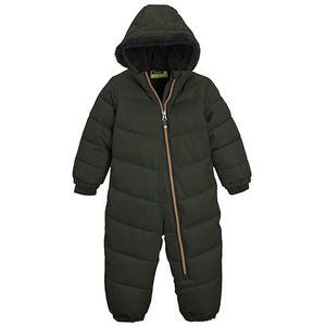 killtec kinderen Jumpsuit in donslook met capuchon Karter Mini, dark forest green, 98, 34238-000