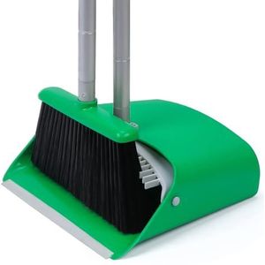 TreeLen Broom and Dustpan Set - eenvoudige reiniging van je thuiskantoor met haas
