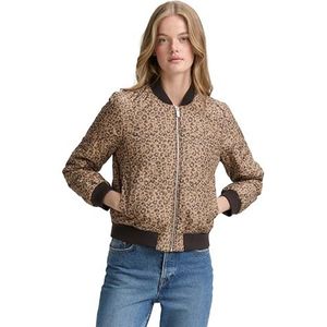 Tom Tailor - Bomberjack - Tonal Leo Print - Met Structuurpatroon