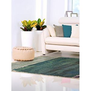 benuta tapijt Liguria Vintage Groen 160x235 cm | Modern tapijt voor woon- en slaapkamer