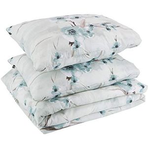 Zo.Home Cayo Duvet Cover, 100% Cotton, Green, 240 x 220 Cm, 1.0 Pieces