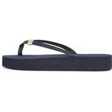 Tommy Hilfiger - Sportieve Teenslippers - Zwart - Polyurethaan/Polyester