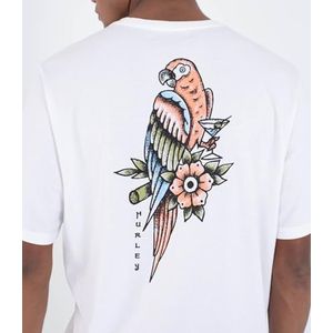 Hurley Parrot LAD SS Wit