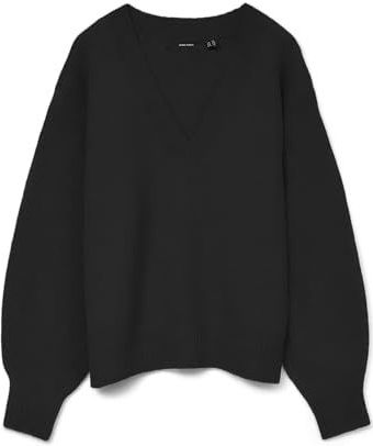Vmboom - Gebreide Pullover - V-Hals - Lange Mouwen - Regular Fit