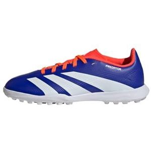 adidas Unisex League J Voetbalschoenen Turf Schoenen, Lucid Blauw Ftwr Wit Zonnerood, 38 EU