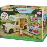 Sylvanian Families 5454  familie camper-fiets- fietsdrager-15 onderdelen