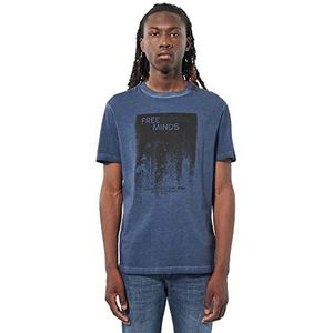 Kaporal T-shirt voor heren, model Batik, kleur petrol-maat, heren