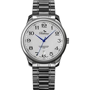 Bellevue horloge heren e.2, Grijs, 36MM, Armband