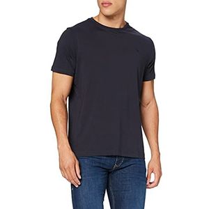 LERROS T-shirt met ronde hals voor heren, blauw (Night Blue 480)., XL