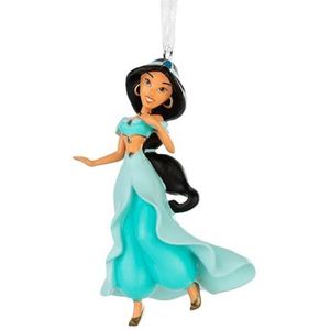 Hallmark Jasmijnversiering, Disney prinses boomdecoratie, Aladdin hangend ornament, kerstversiering, cadeaus voor Kerstmis