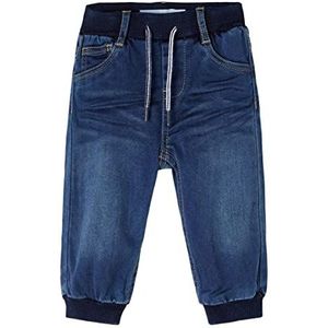 NAME IT Boy Baggy Fit Jeans, donkerblauw (dark blue denim), 62 cm