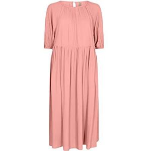 SOYACONCEPT Dames SC-RADIA 155 damesjurk Dress, Coral Haze, Large, koraalrood, L