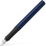 Faber-Castell 140804 - vulpen Grip 2011, veer M, klassiek blauw, 1 stuk