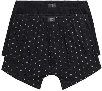 JP 1880 - Herenondergoed - Zwart - Boxershorts