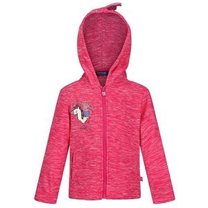 Regatta Unisex Peppa Zip Through Sweater, Pink Fusion Marl, 4 Jaar